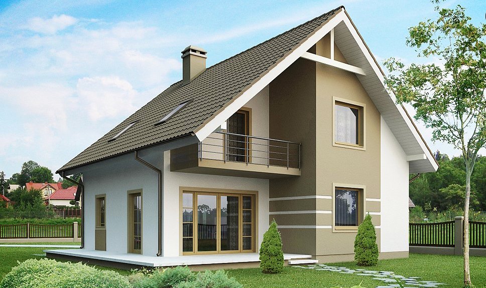 Двухскатная крыша | Типы крыш